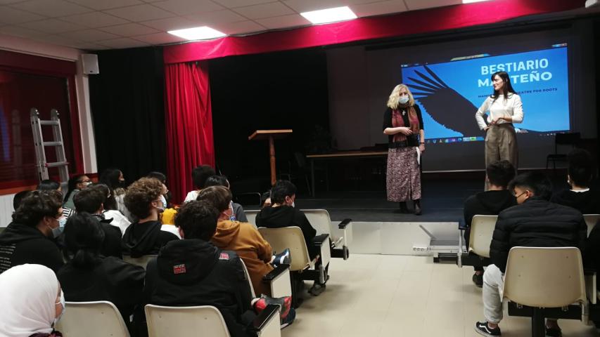 Sensibilización de Manos Unidas Madrid en el IES Tirso de Molina