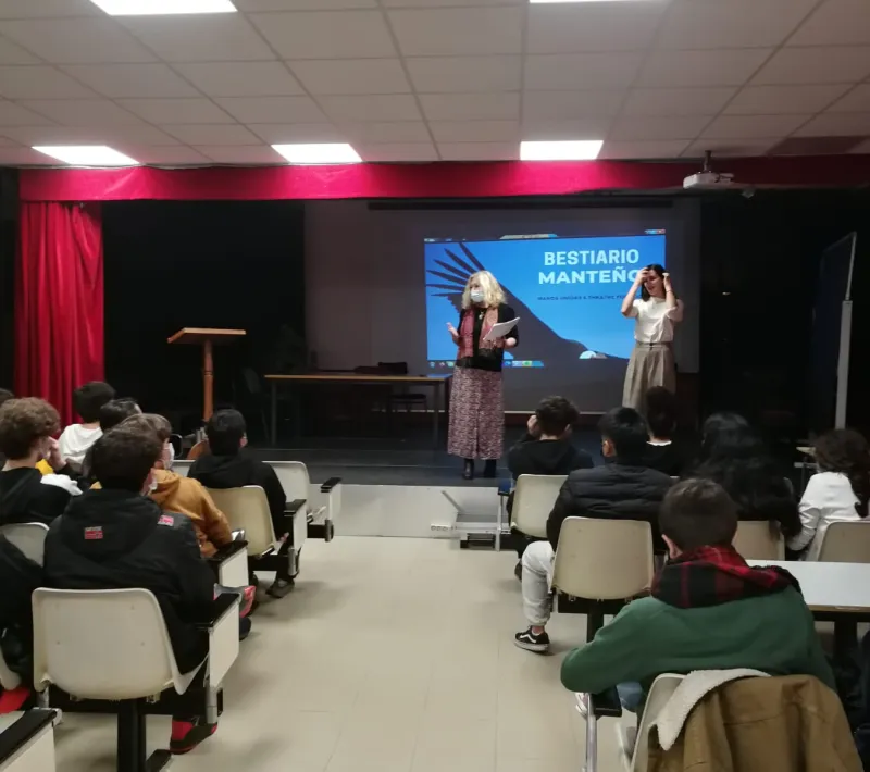 Sensibilización de Manos Unidas Madrid en el IES Tirso de Molina