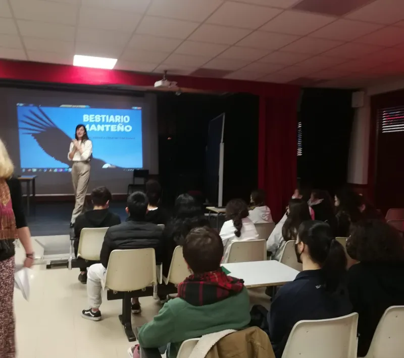 Sensibilización de Manos Unidas Madrid en el IES Tirso de Molina