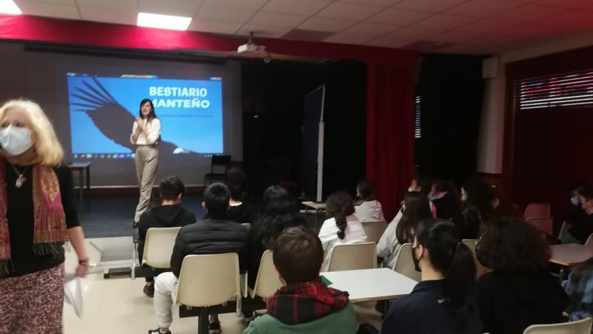 Sensibilización de Manos Unidas Madrid en el IES Tirso de Molina