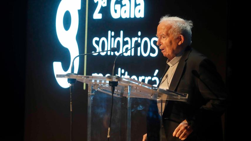 El Cardenal Arzobispo de Valencia, Antonio Cañizares.