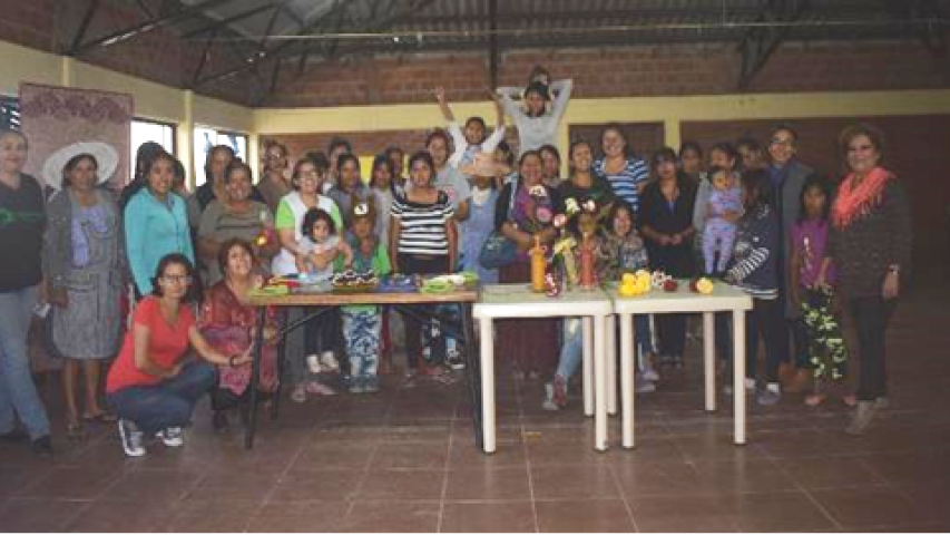 Formación a mujeres indígenas pobres conocer sus derechos y trabajar. Manos Unidas Valencia