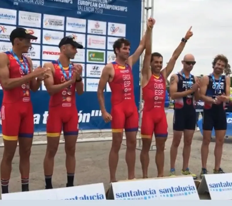 campeones de europa de paratriatlon