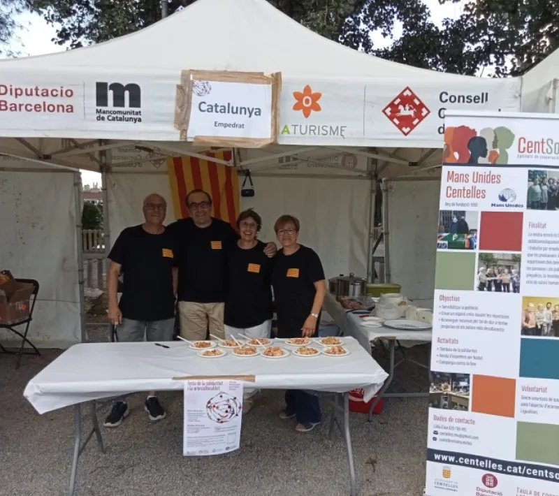 CentSolidàries: Solidaridad catalana e indígena