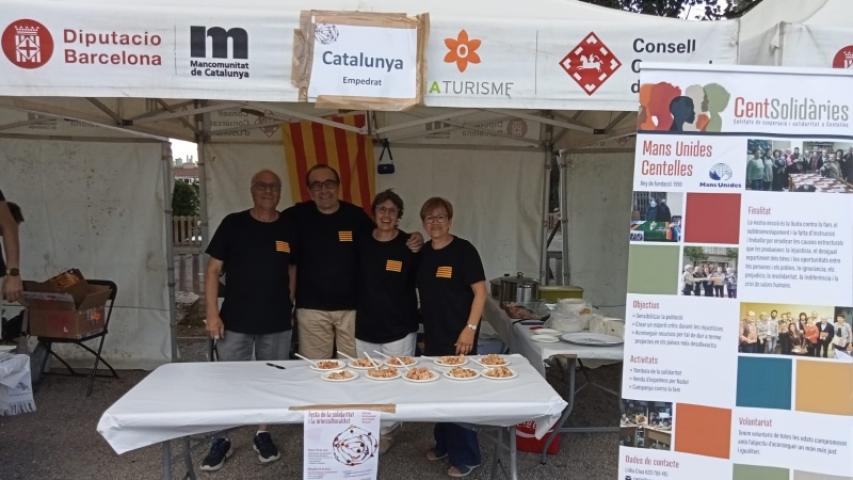 CentSolidàries: Solidaridad catalana e indígena