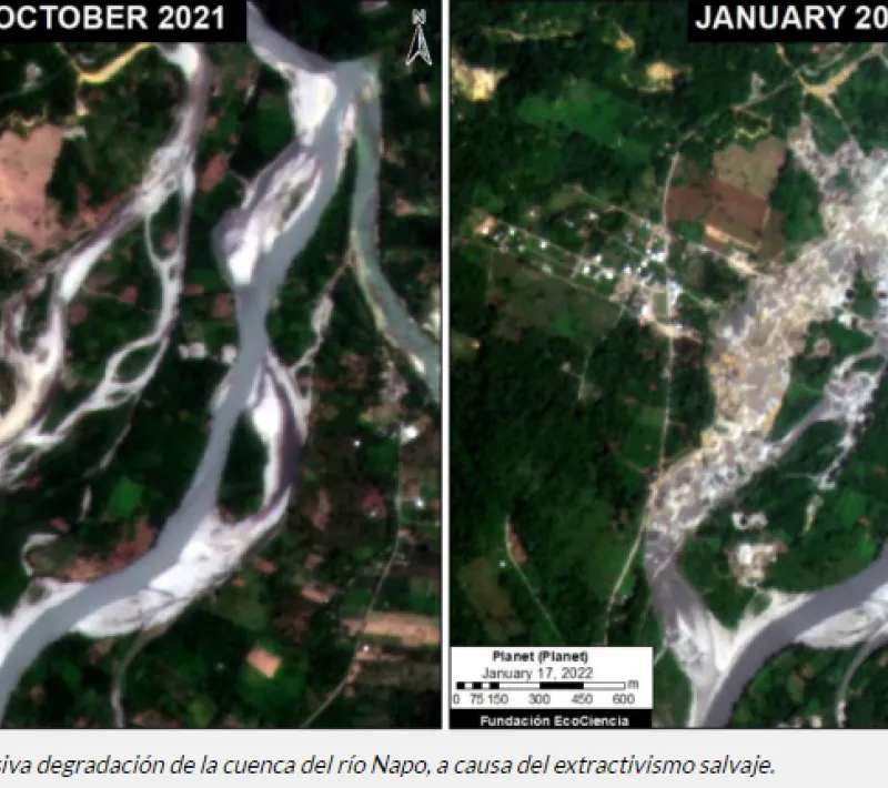 Proyecto medioambiental Napo, Ecuador