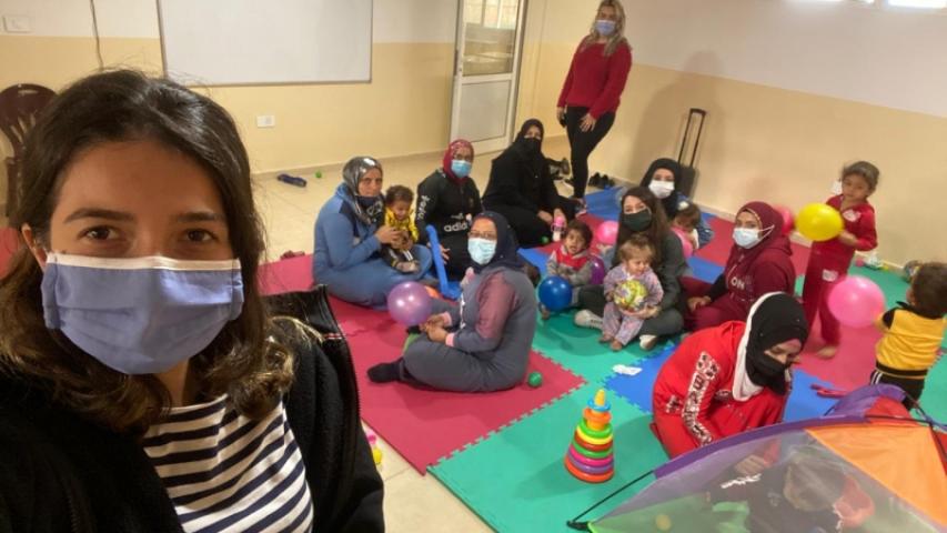 Integración refugiadas Sidón, Líbano