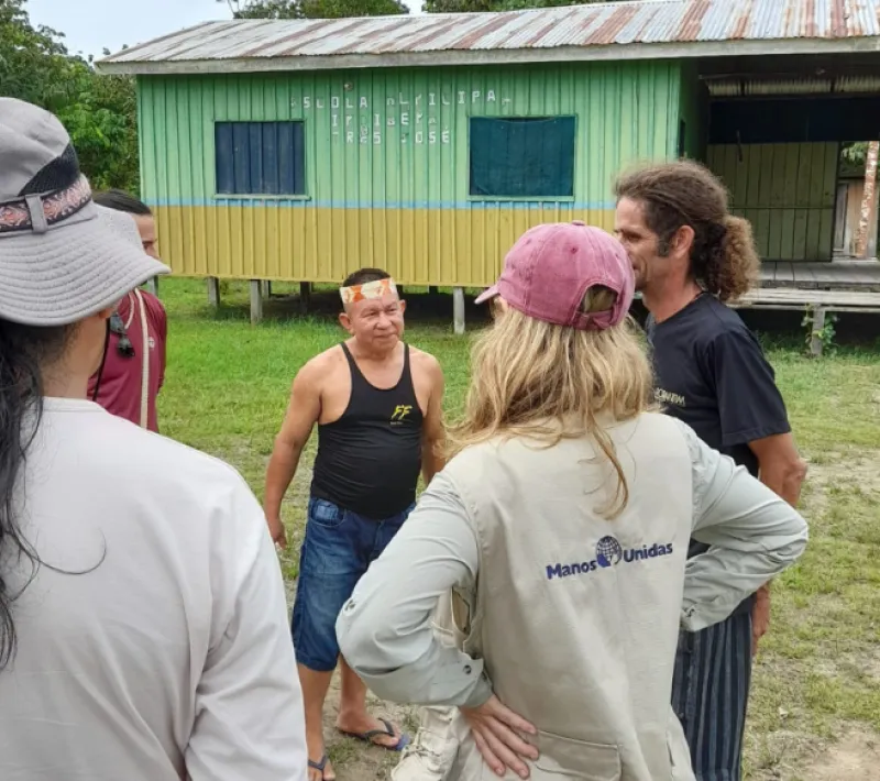 Manos Unidas ONG - Quico Taronjí viaja a la Amazonía