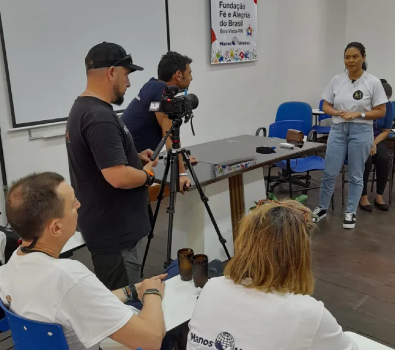 Manos Unidas ONG - Quico Taronjí viaja a la Amazonía - Quico Taronjí, durante una entrevista