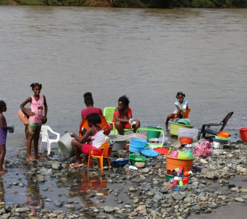 Río Atrato en el Chocó. Colombia. Foto: Manos Unidas. María José Pérez