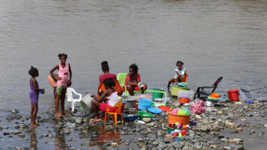 Río Atrato en el Chocó. Colombia. Foto: Manos Unidas. María José Pérez