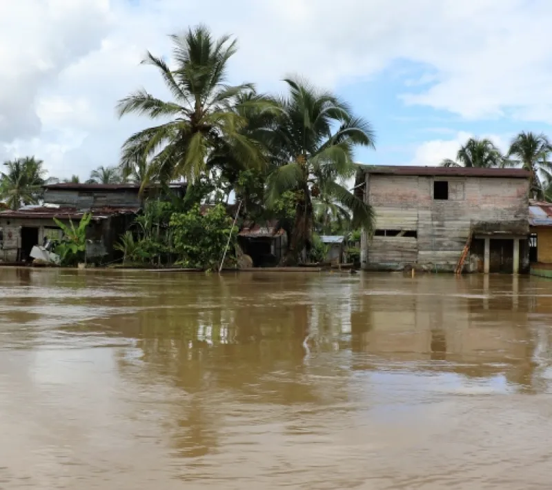 Río Atrato en el Chocó. Colombia. Foto: Manos Unidas. María José Pérez