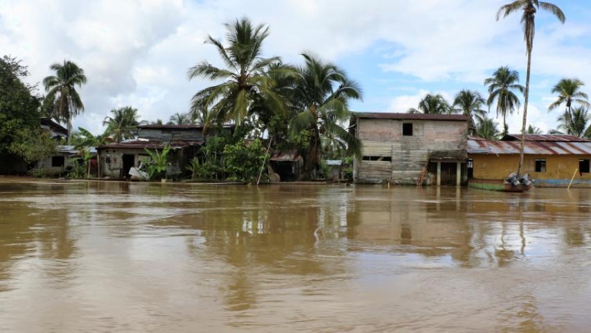 Río Atrato en el Chocó. Colombia. Foto: Manos Unidas. María José Pérez
