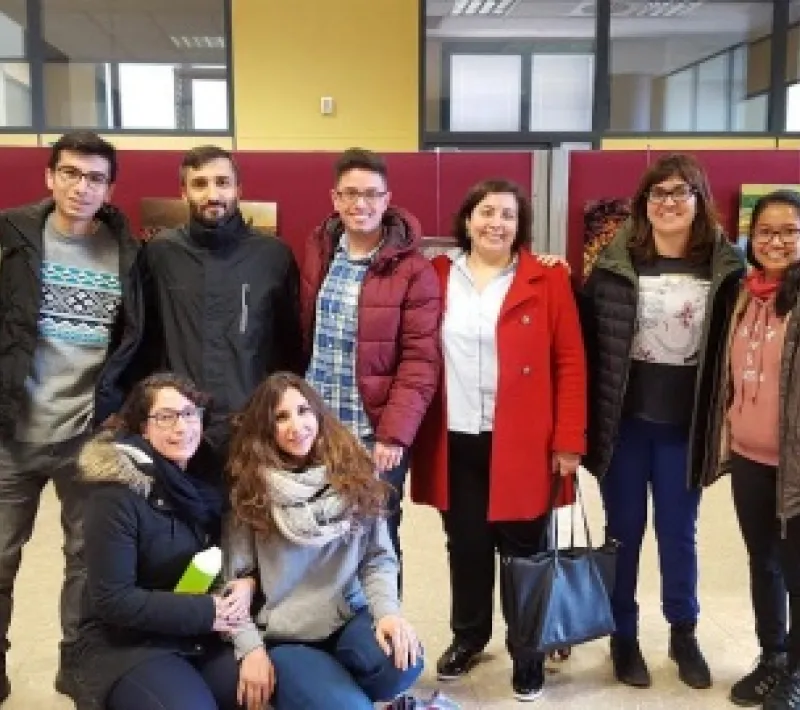 Parte del equipo promotor de estas actividades en Castellón. Foto Manos Unidas Castellón