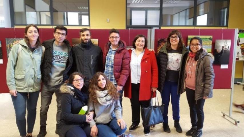 Parte del equipo promotor de estas actividades en Castellón. Foto Manos Unidas Castellón
