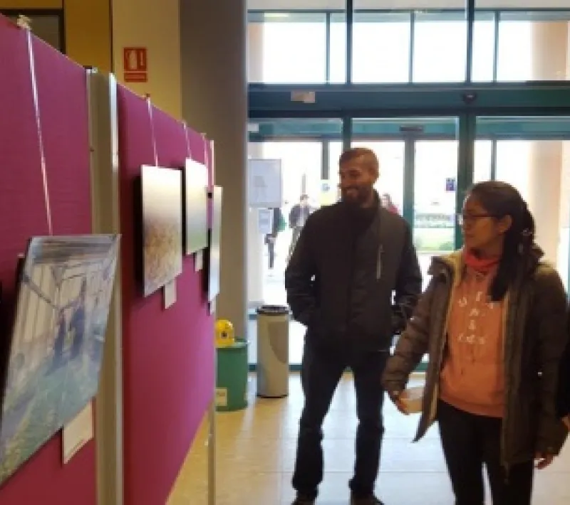 Exposición en Castellón. Foto Manos Unidas Castellón