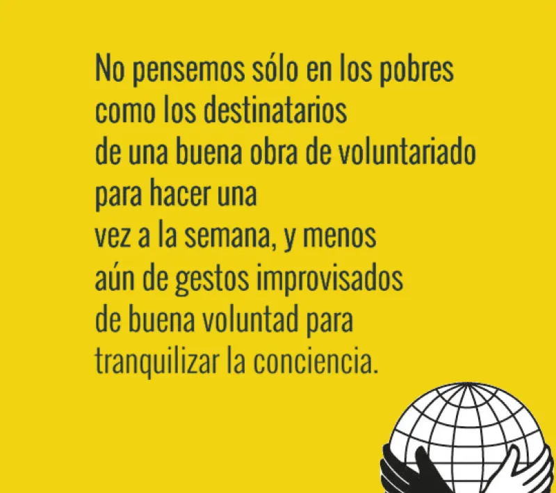 Manos Unidas en la I Jornada Mundial de los Pobres