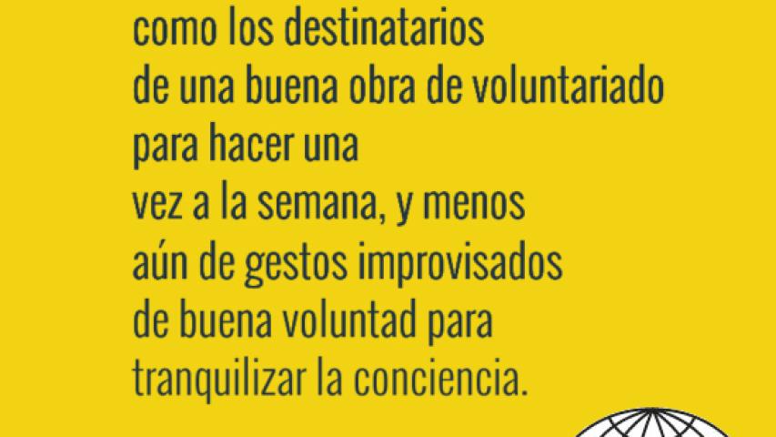 Manos Unidas en la I Jornada Mundial de los Pobres