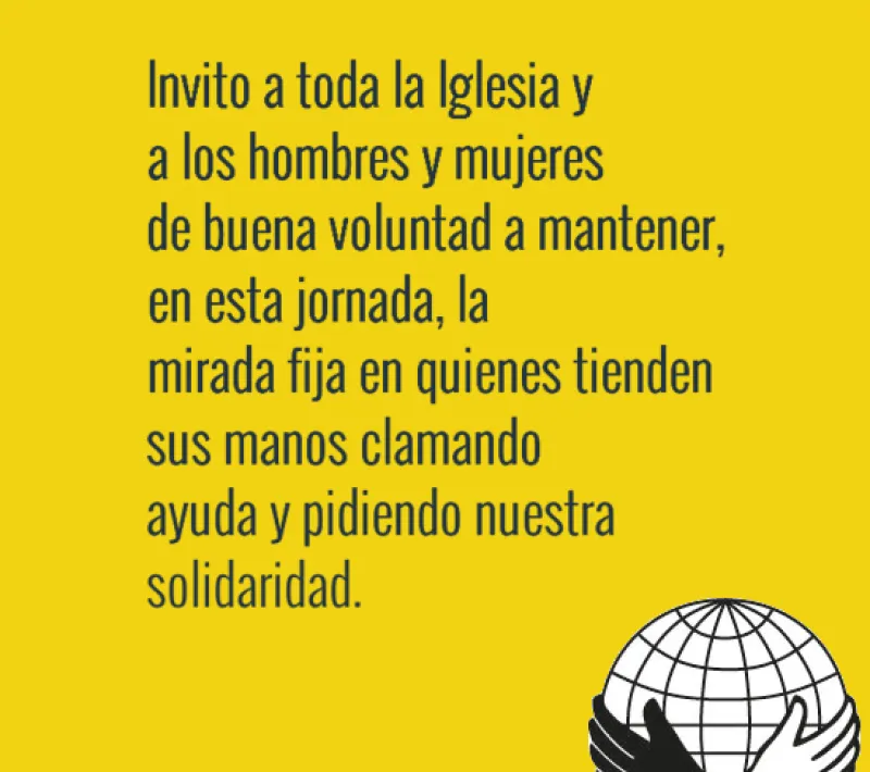 Manos Unidas en la I Jornada Mundial de los Pobres