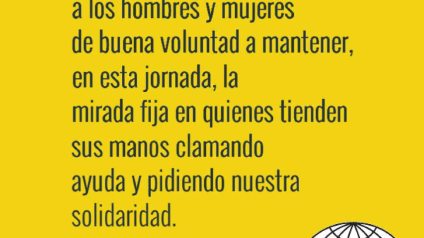 Manos Unidas en la I Jornada Mundial de los Pobres