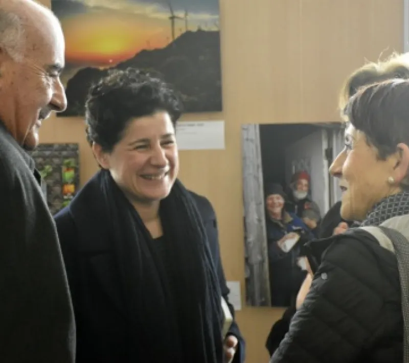 Un aspecto de la exposición en Valencia. Foto Manos Unidas Valencia