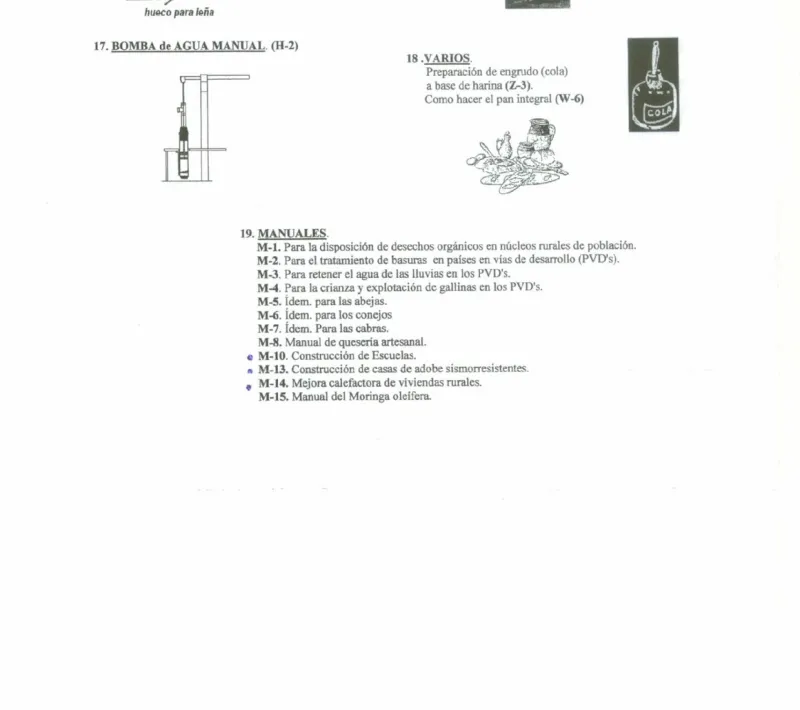 Dossier "Pequeños inventos ecológicos"