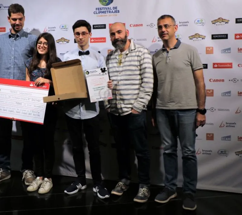 Final Escuelas festival de Clipmetrajes. Ganador de Secundaria: Foto:Marta Carreño