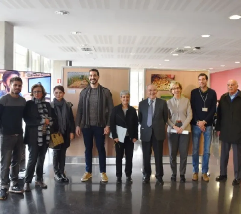 El equipo de Valencia el día de la inauguración. Foto Manos Unidas Valencia