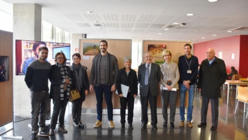 El equipo de Valencia el día de la inauguración. Foto Manos Unidas Valencia