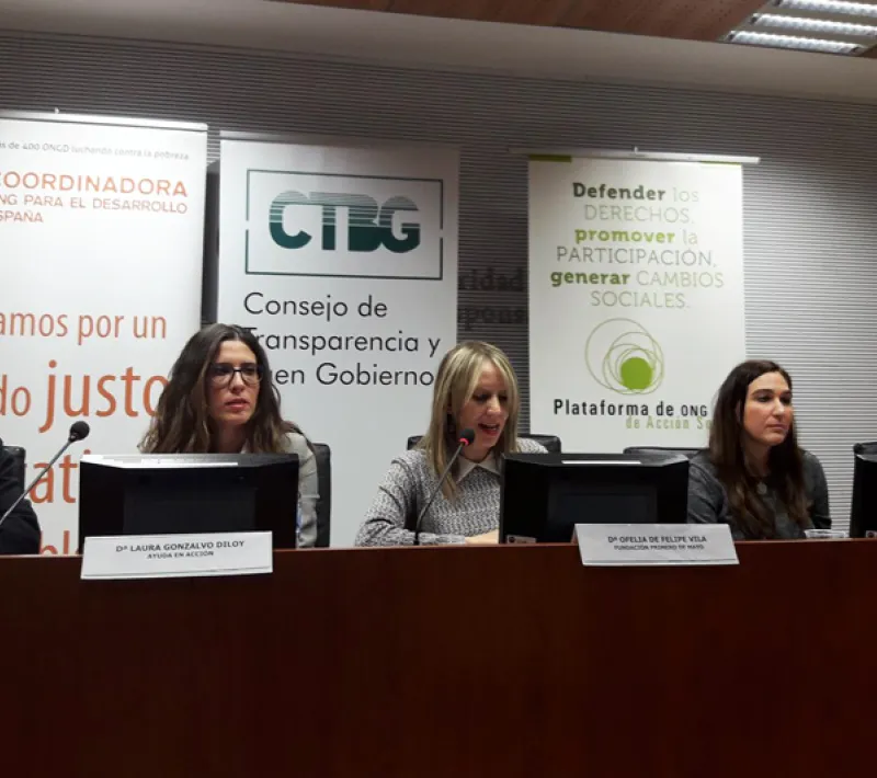 Jornada de Transparencia del 8 de noviembre.