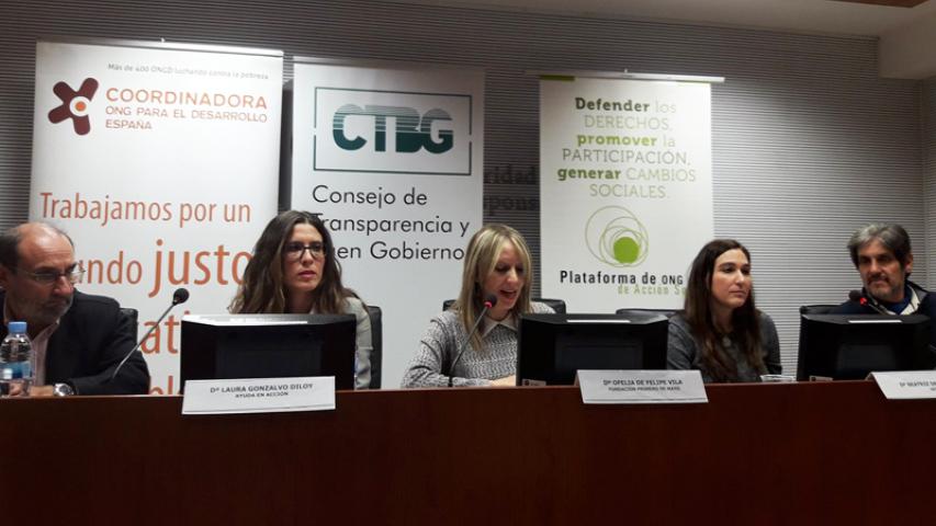 Jornada de Transparencia del 8 de noviembre.