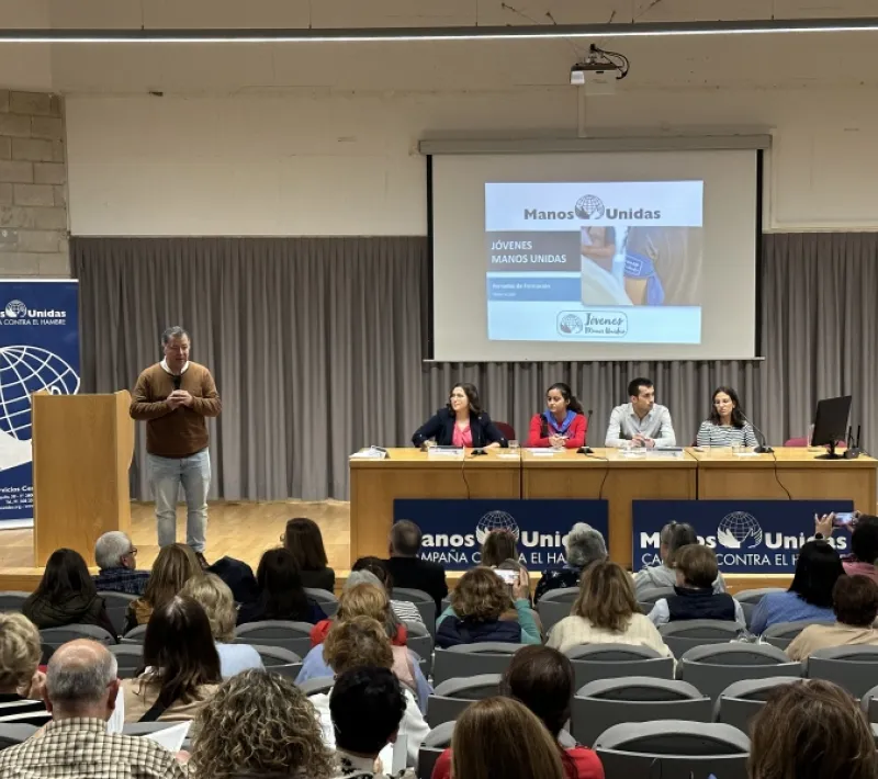 Conferencias y actividades realizadas durante las Jornadas de Formación 2024. Fotografía: Manos Unidas.