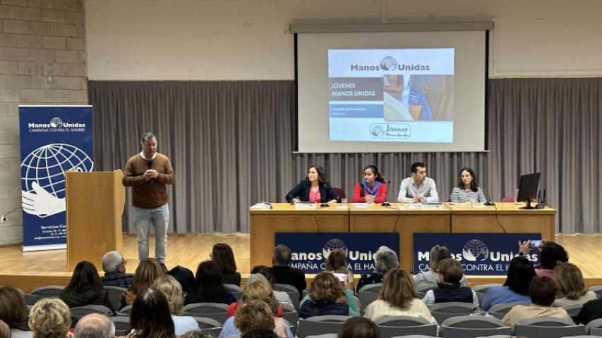 Conferencias y actividades realizadas durante las Jornadas de Formación 2024. Fotografía: Manos Unidas.