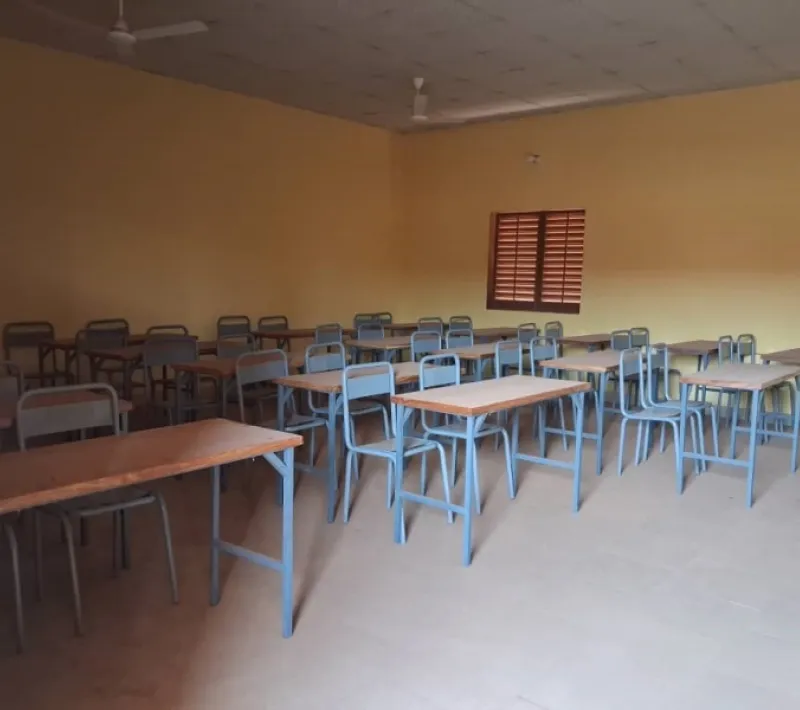 Equipamiento de las aulas