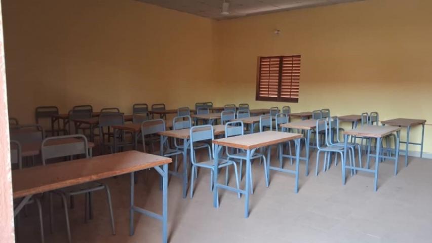 Equipamiento de las aulas