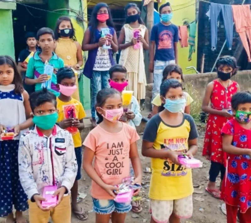 Foto de actividades educativas y sanitarias en Seva Kendra Calcuta