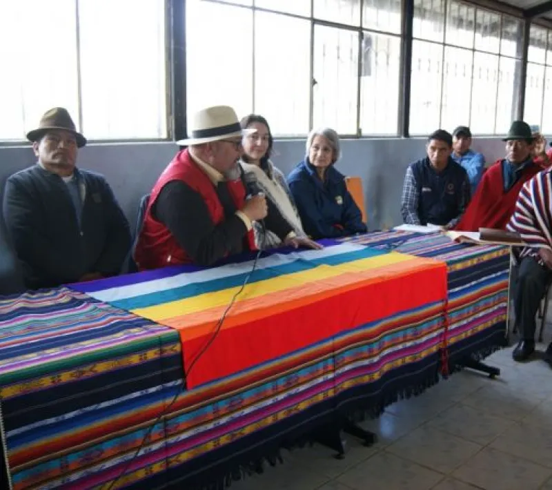 Foto Manos Unidas - Convenio Ecuador