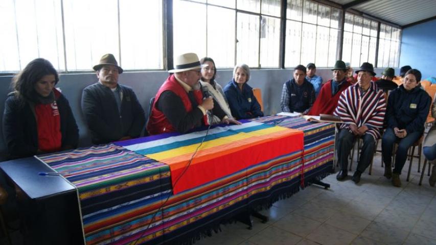 Foto Manos Unidas - Convenio Ecuador