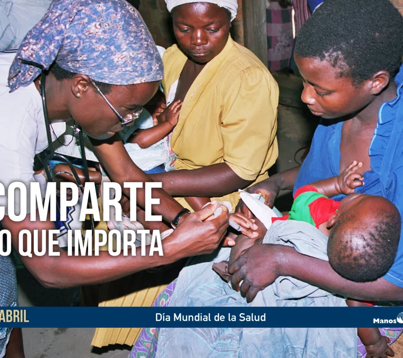 Imagen de Manos Unidas para el Día Mundial de la Salud 2018. Foto Javier Mámol/Manos Unidas