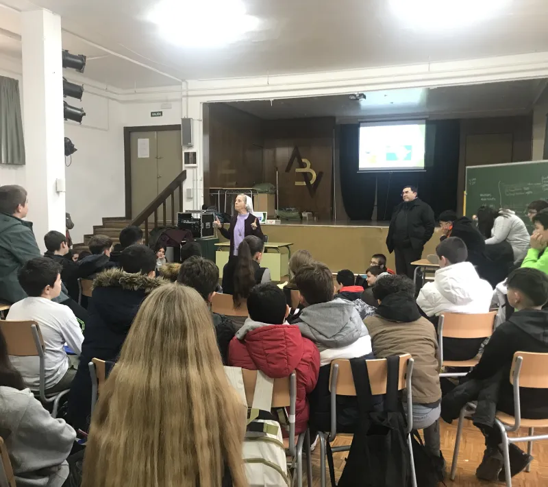 Visita I.E.S. Buero Vallejo.