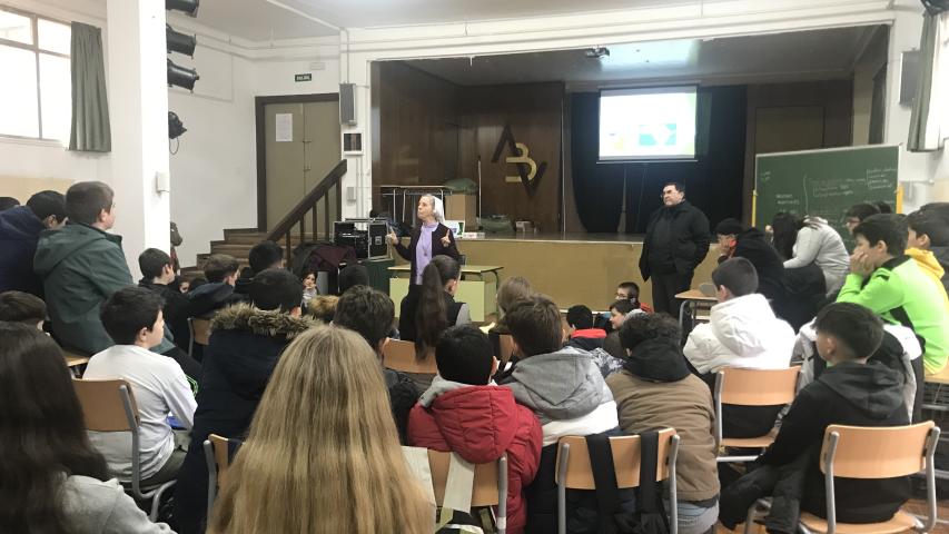 Visita I.E.S. Buero Vallejo.