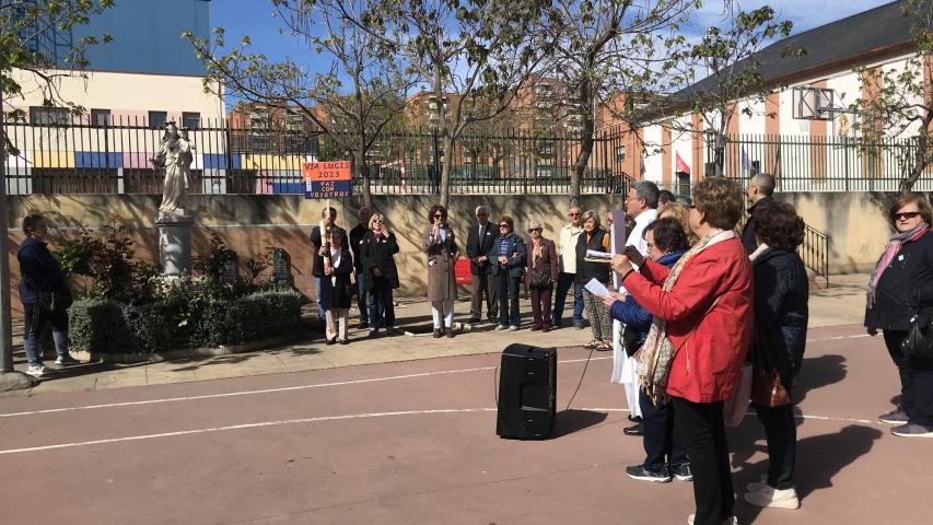 Finalización del Vía Lucis en Salesianos