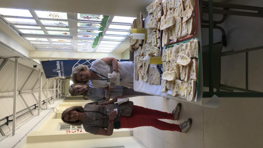 Bocadillo solidario el día 9 en "Parchís"  organizado por Manos Unidas.
