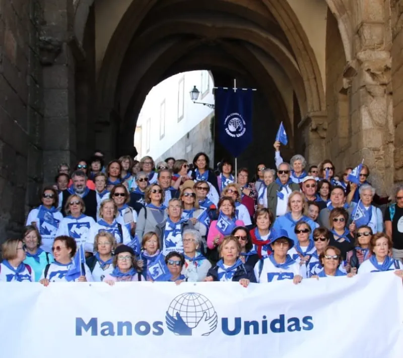 Momentos del encuentro compostelano de Manos Unidas por el 60 aniversario. Foto: Alejandro Righi