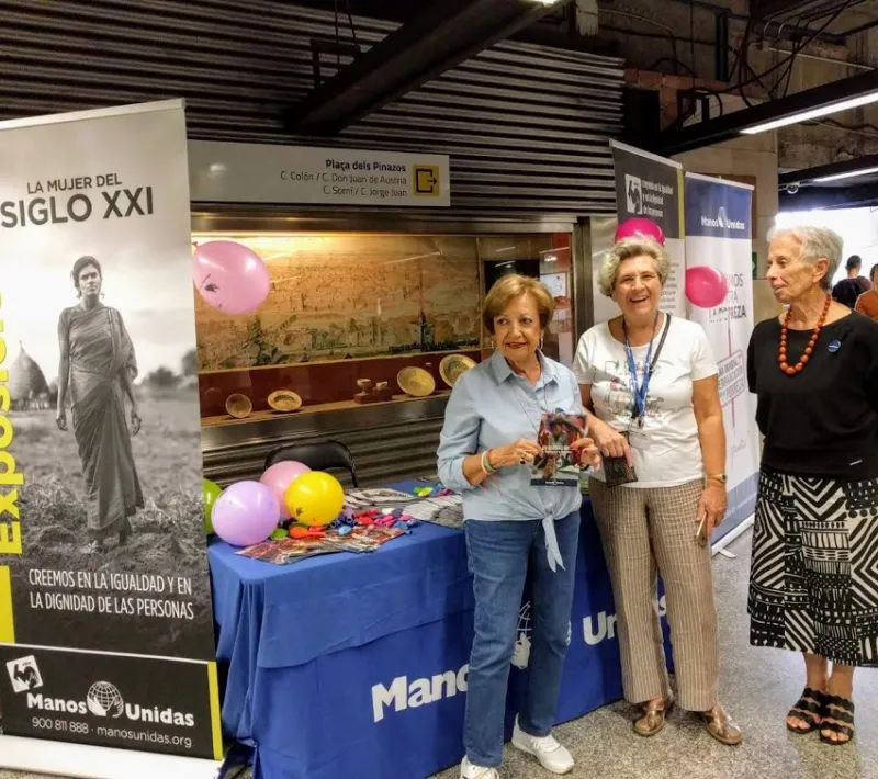 Voluntarias de Manos Unidas Valencia.