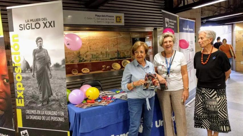 Voluntarias de Manos Unidas Valencia.