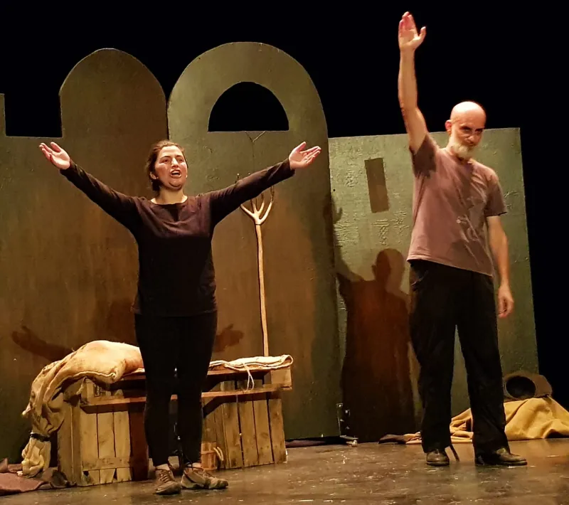 Teatro benéfico en Almazora. 2019