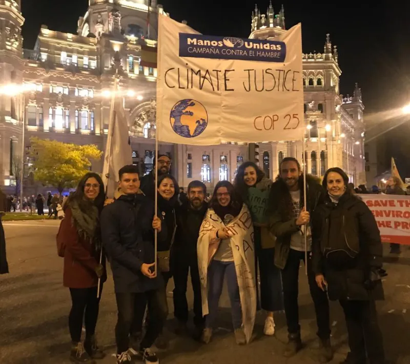 Manos Unidas en la COP-25 de Madrid. 2019