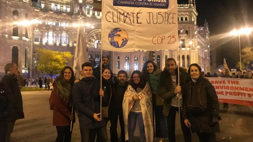 Manos Unidas en la COP-25 de Madrid. 2019