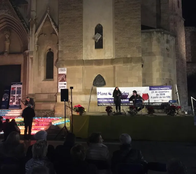 Encendida de Velas en Sabadell